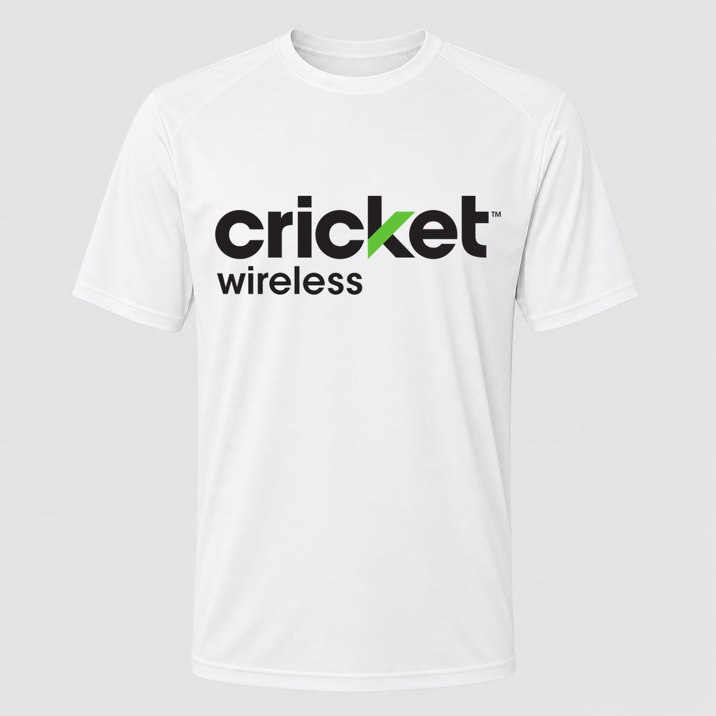 Men's Cricket Wireless Performance T-Shirt - White