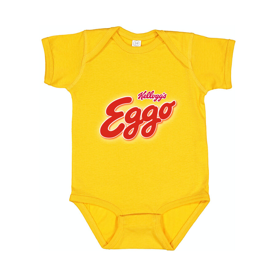 Eggo Baby Romper Onesie - Yellow