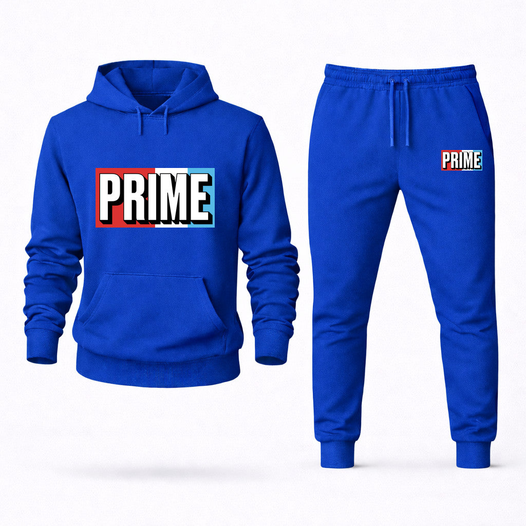 Prime Drink Hoodie and Joggers Set - Blue
