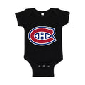 Montreal Canadiens Baby Romper Onesie - Black
