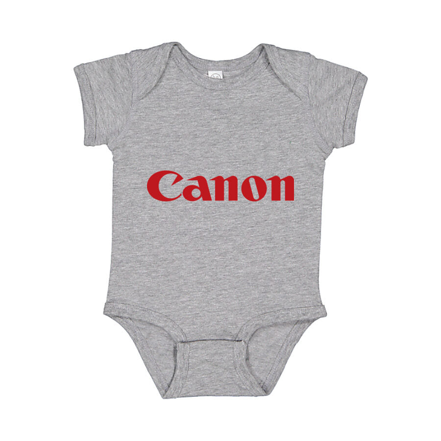 Canon Baby Romper Onesie - Gray