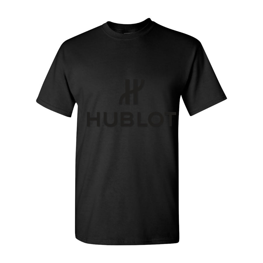 Men's Hublot logo.svg Cotton T-Shirt - Black