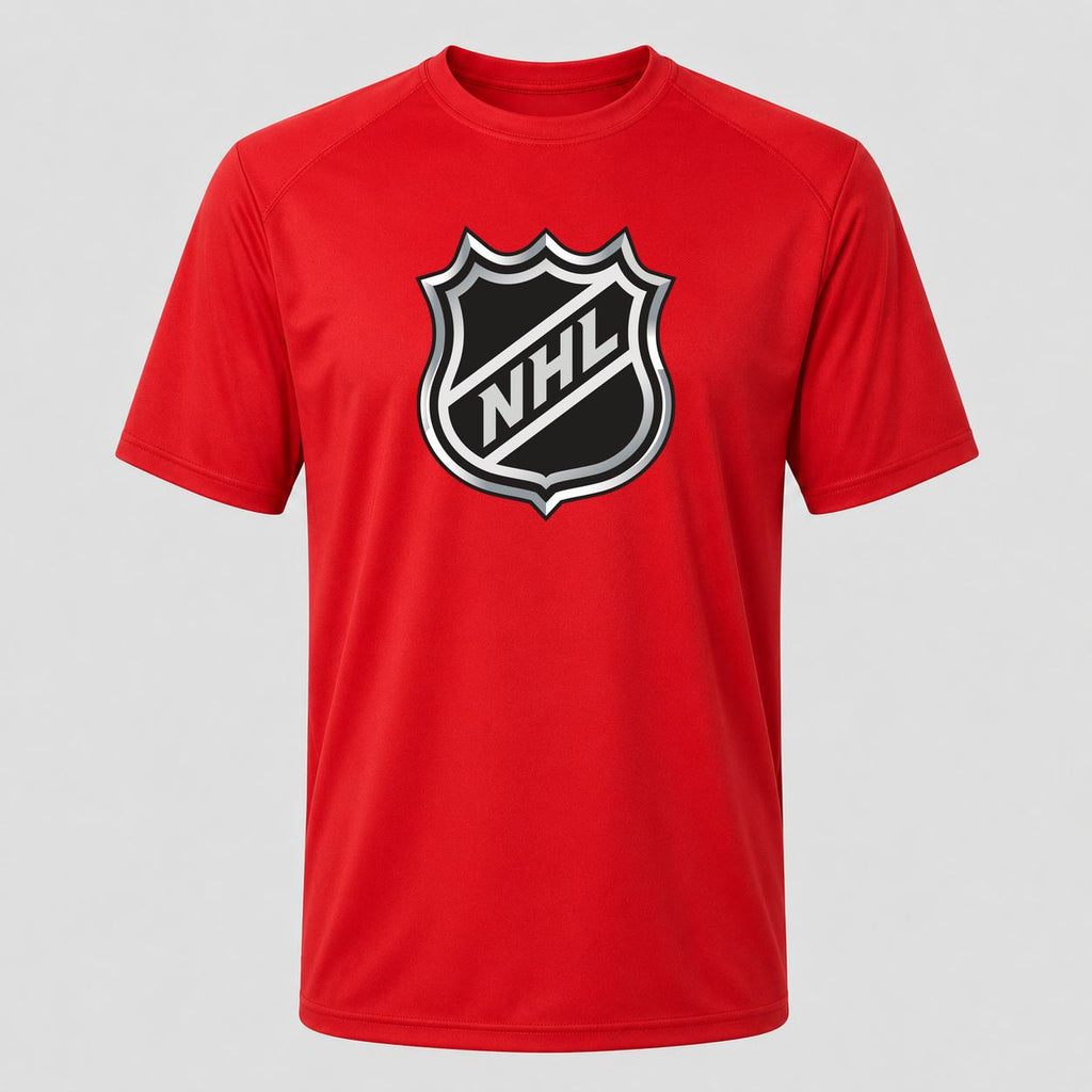 Men's NHL Shield Performance T-Shirt - Red