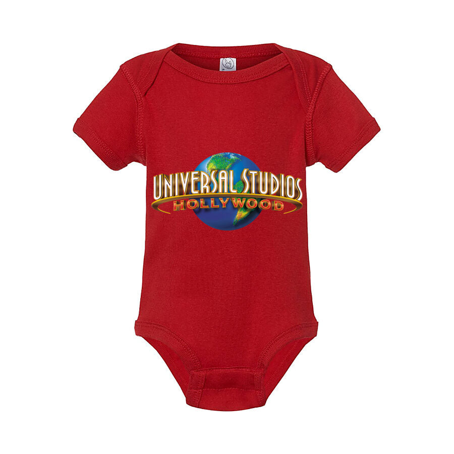 Universal Studios Hollywood Baby Romper Onesie - Red