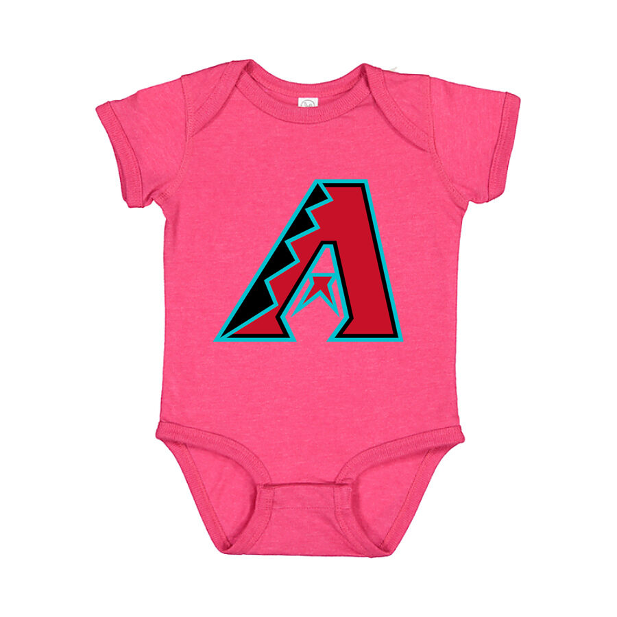 Arizona Diamondbacks Baby Romper Onesie - Pink