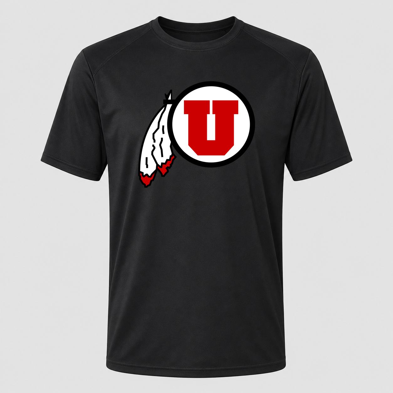 Men's Utah Utes Performance T-Shirt - Black