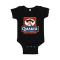 Quaker Baby Romper Onesie - Black