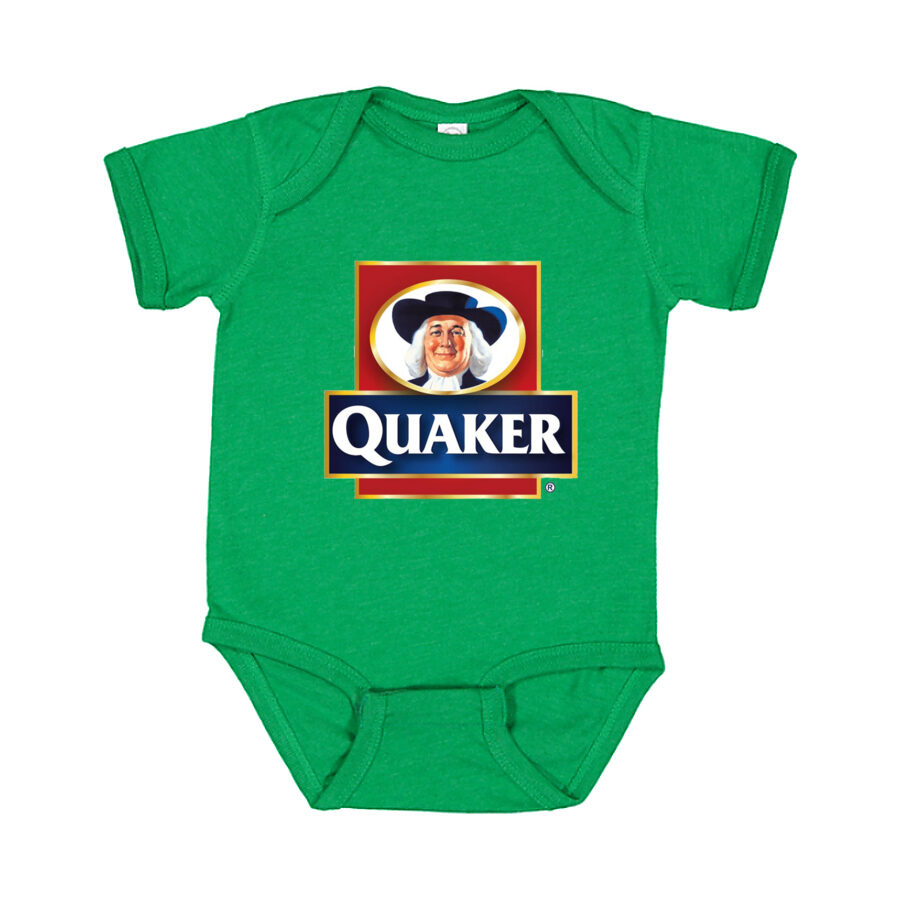 Quaker Baby Romper Onesie - Green