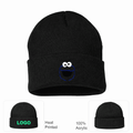 Cookie Monster Beanie Hat - Black