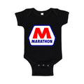 Marathon Baby Romper Onesie - Black
