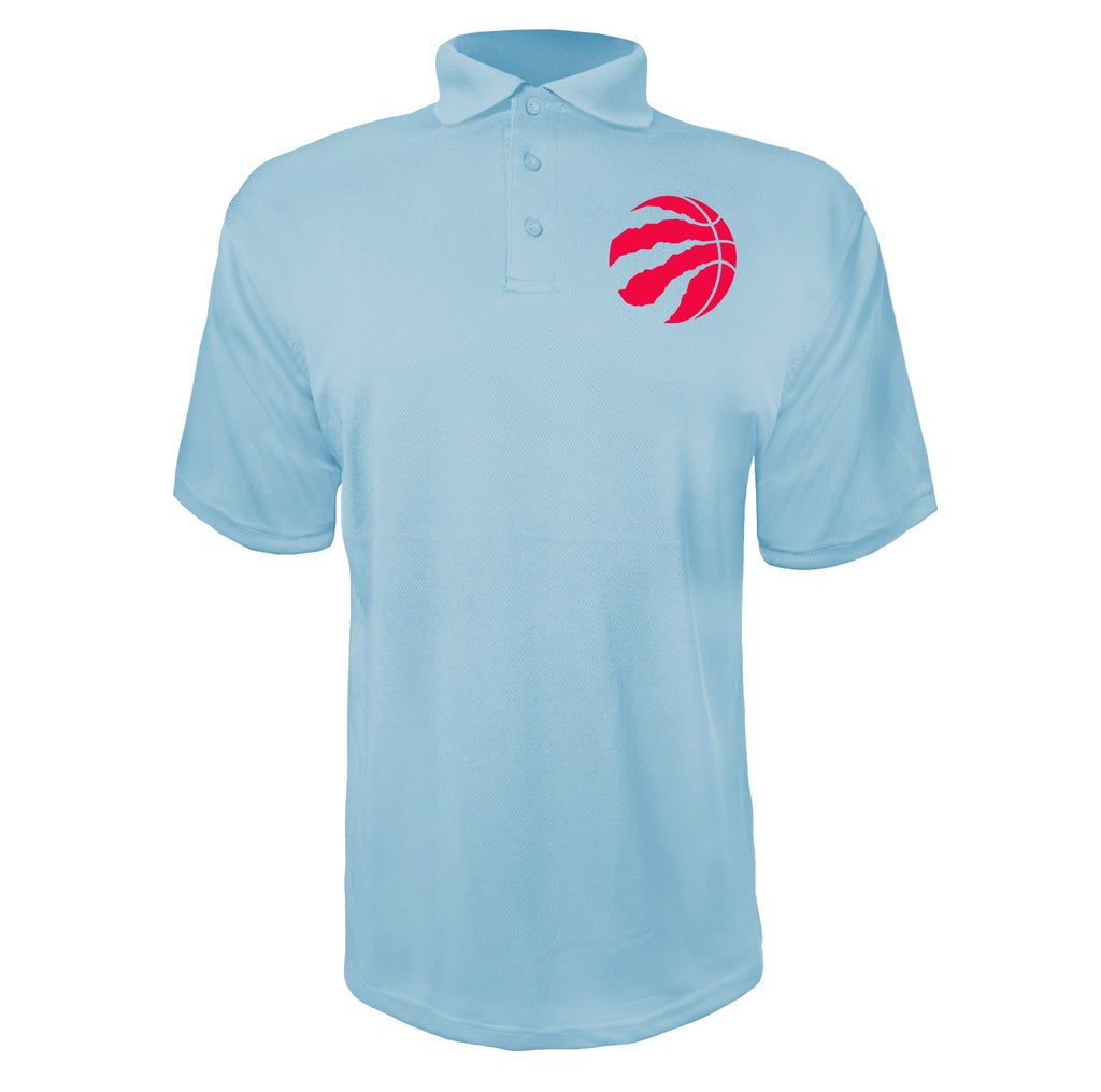 Toronto Raptors Sky Blue polyester polo