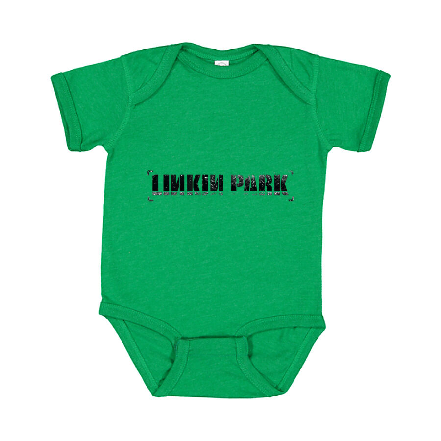 Linkin Park Baby Romper Onesie - Green