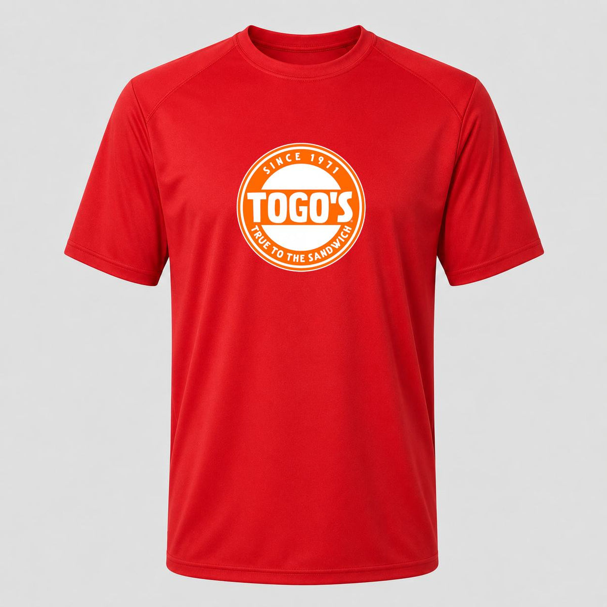 Men's Togo's Performance T-Shirt - Red