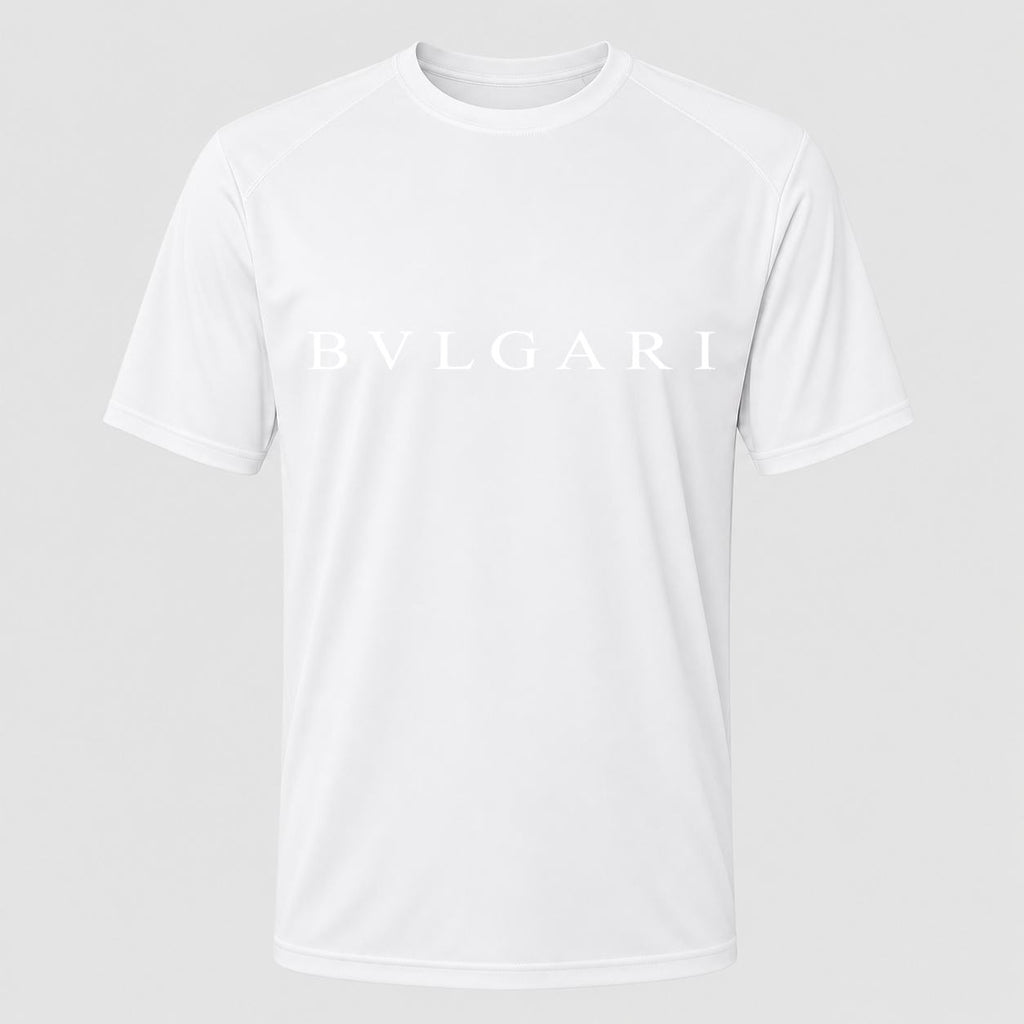 Men's Bvlgari White Performance T-Shirt - White