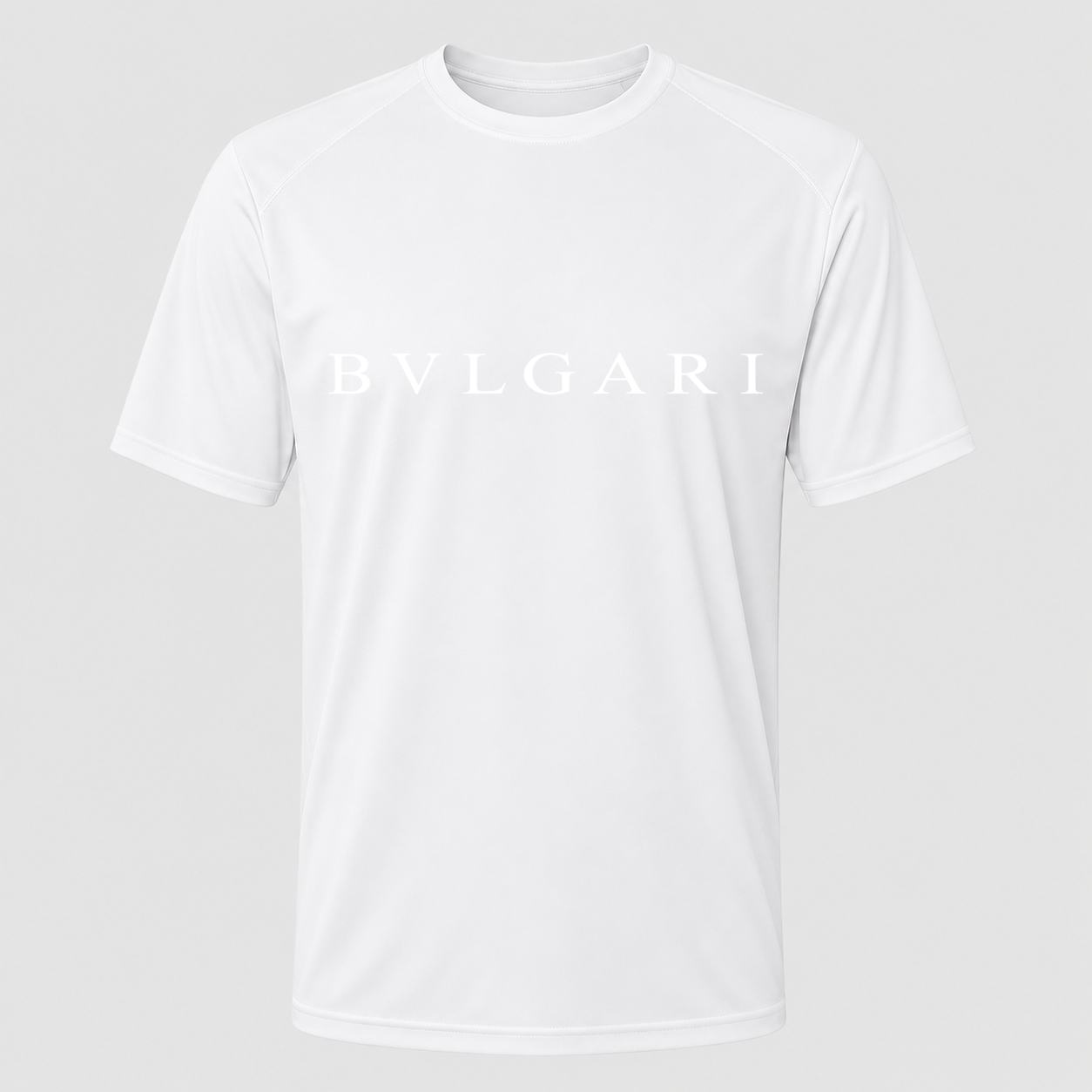 Men's Bvlgari White Performance T-Shirt - White