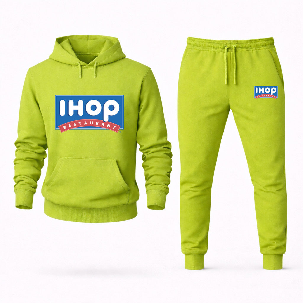 IHOP Hoodie and Joggers Set - Lime Green