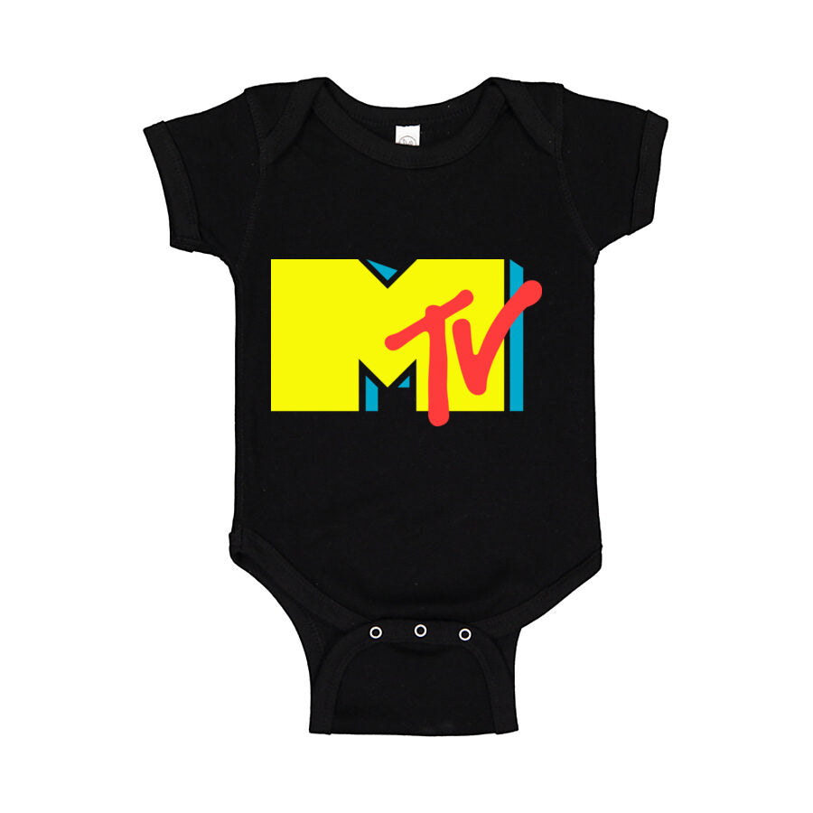 MTV Baby Romper Onesie - Black