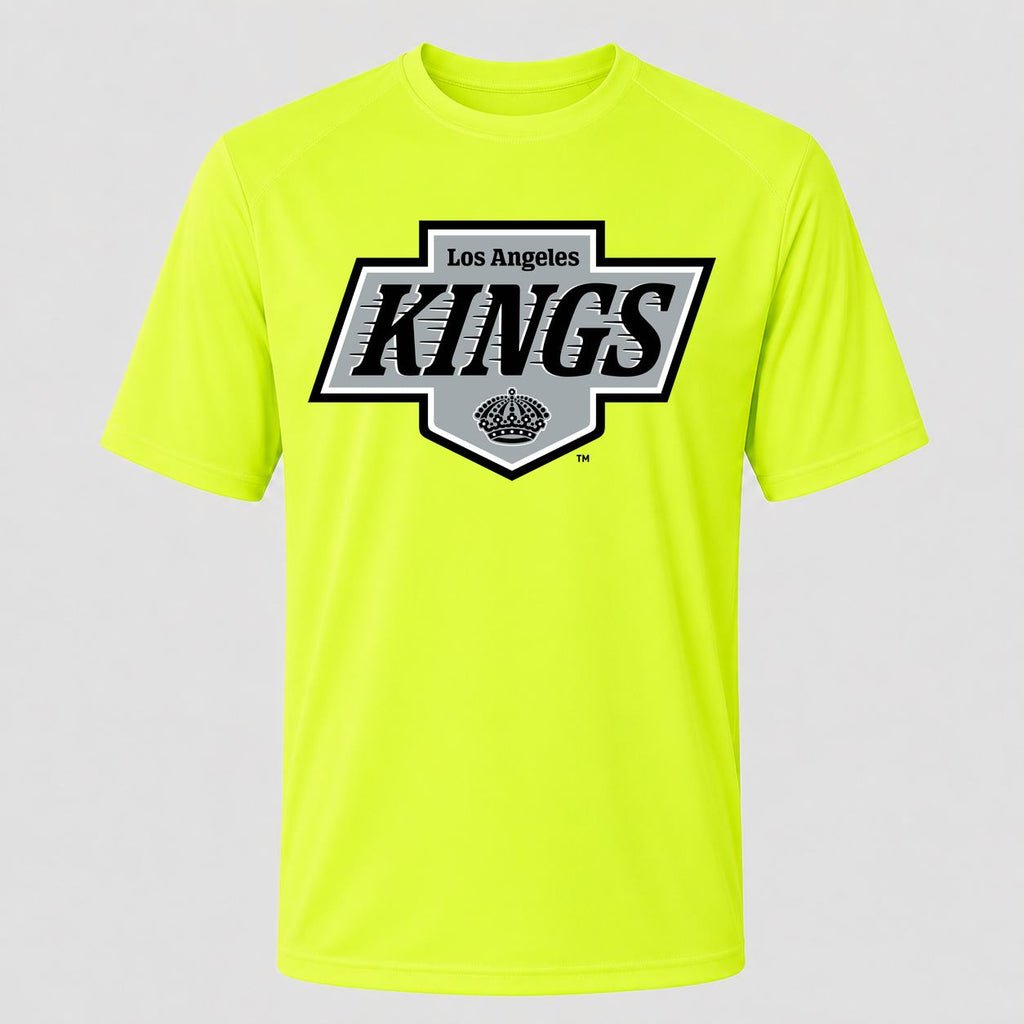 Men's Los Angeles Kings Performance T-Shirt - Safety Green