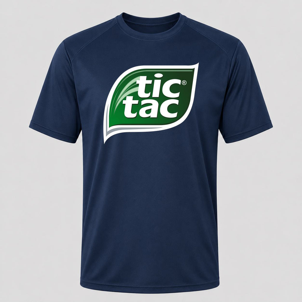 Men's Tic Tac Performance T-Shirt - Navy