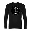Men's Pink Floyd Polyester Long Sleeve T-Shirt - Black