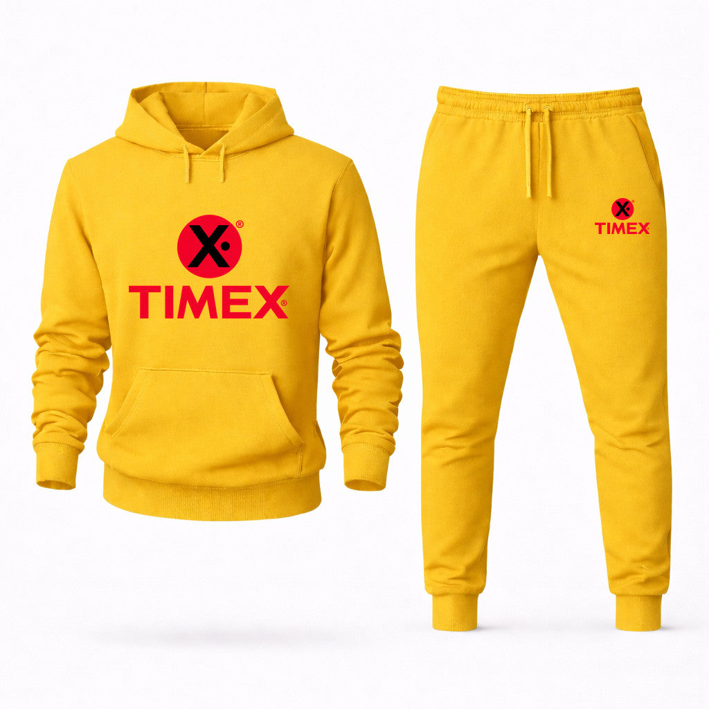 Timex Hoodie and Joggers Set - Yellow
