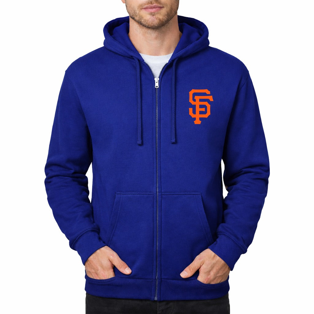 Men's San Francisco Giants Zipper Hoodie - Blue