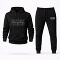 Whitney Houston Hoodie and Joggers Set - Black