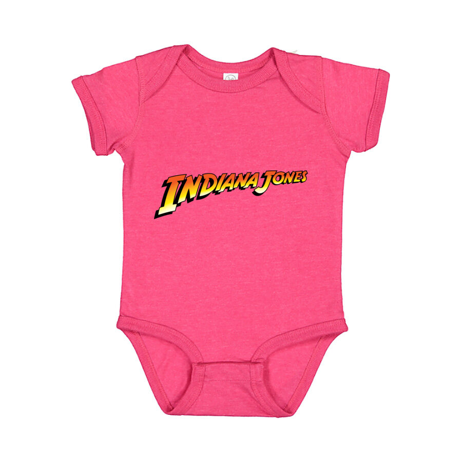 Indiana Jones Baby Romper Onesie - Pink