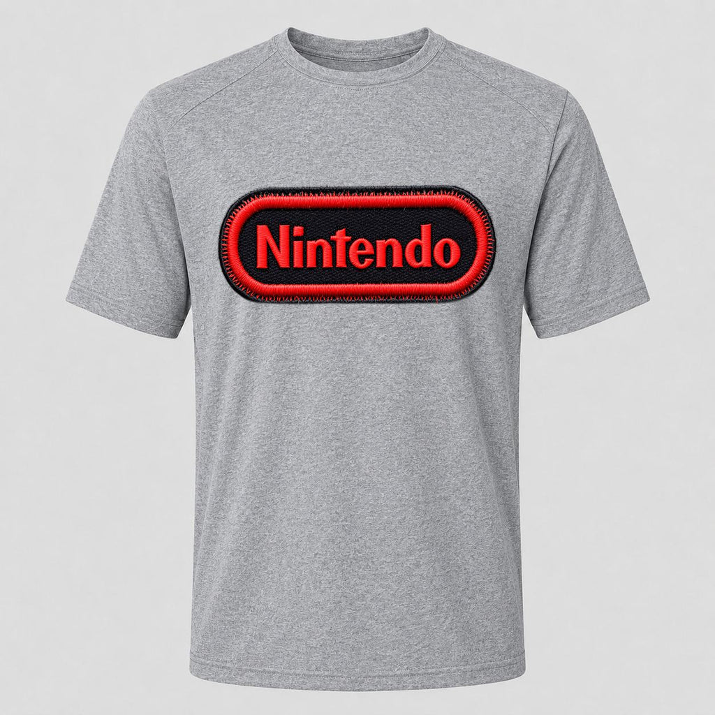 Men's Nintendo Performance T-Shirt - Gray