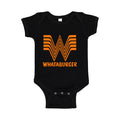 Whataburger Baby Romper Onesie - Black