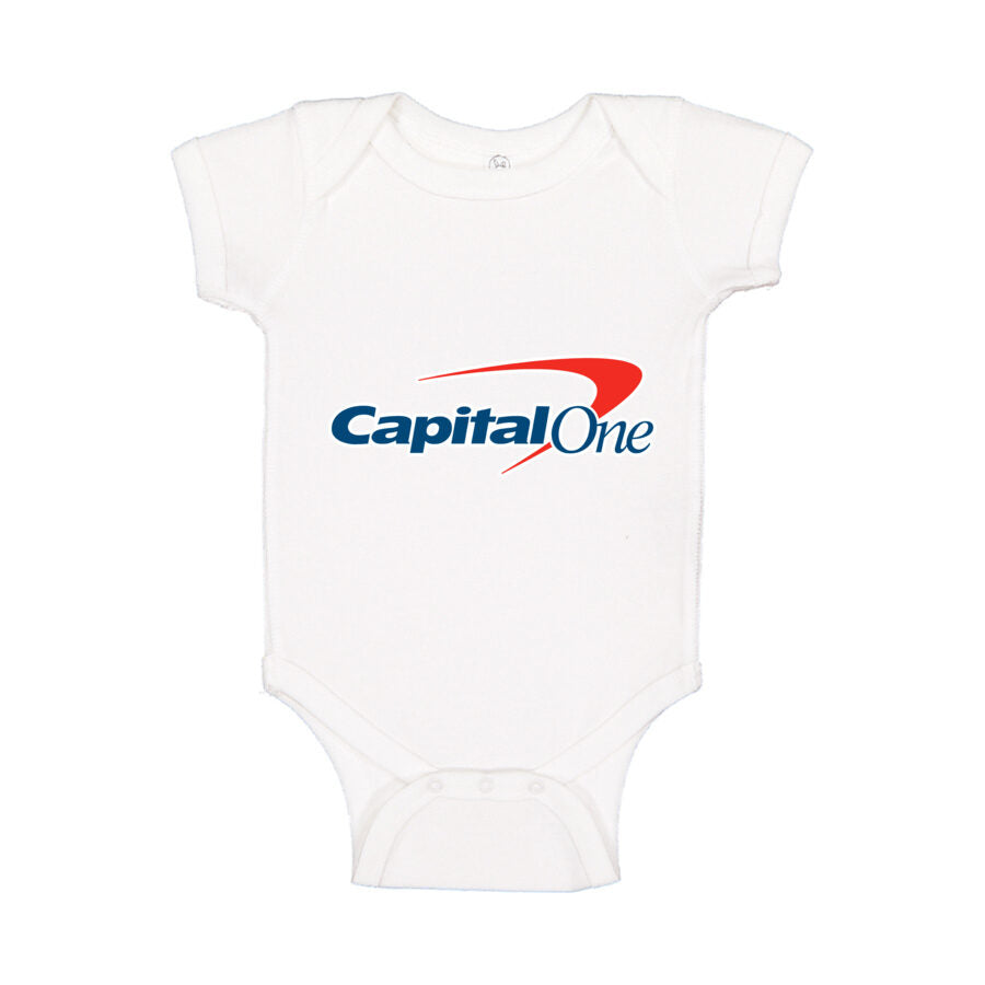 Capital One Baby Romper Onesie - White