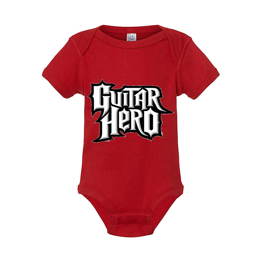 Guitar Hero Baby Romper Onesie - Red