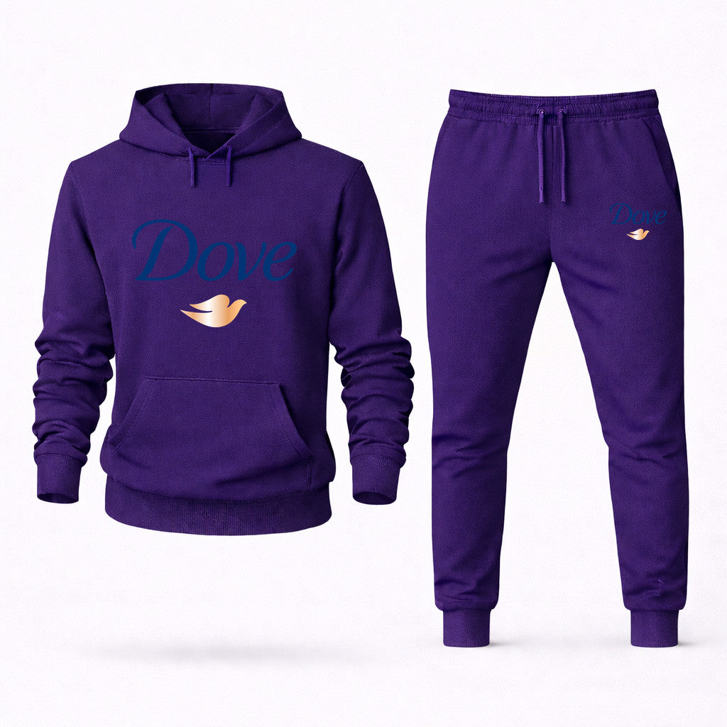 Dove Hoodie and Joggers Set - Purple