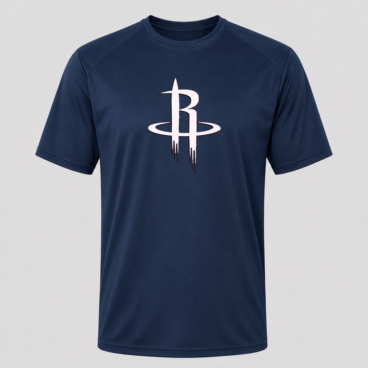 Men's Houston Rockets Army Green Performance T-Shirt - Navy
