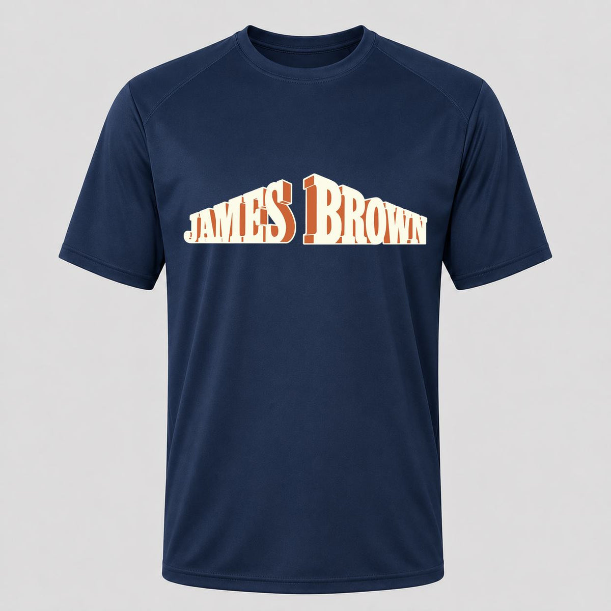 Men's James Brown Performance T-Shirt - Navy
