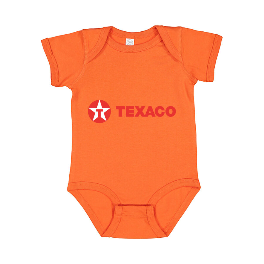 Texaco Baby Romper Onesie - Orange