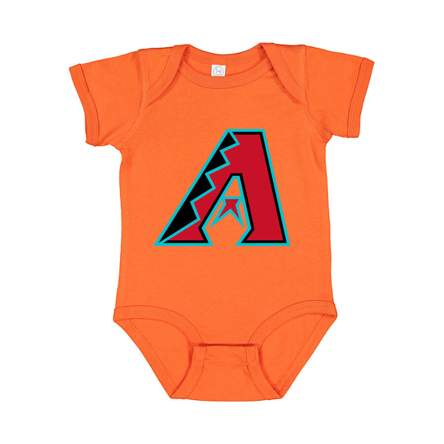 Arizona Diamondbacks Baby Romper Onesie - Orange