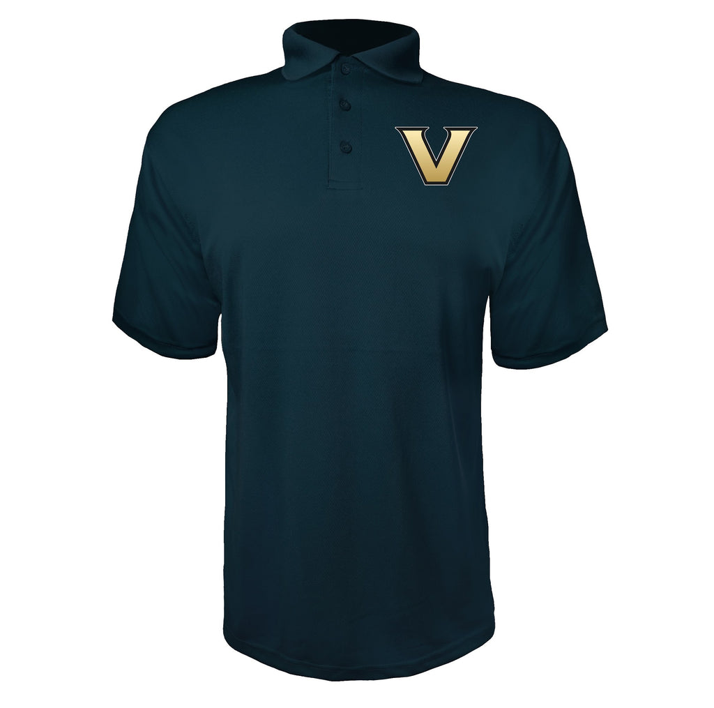 Vanderbilt Commodores Navy polyester polo