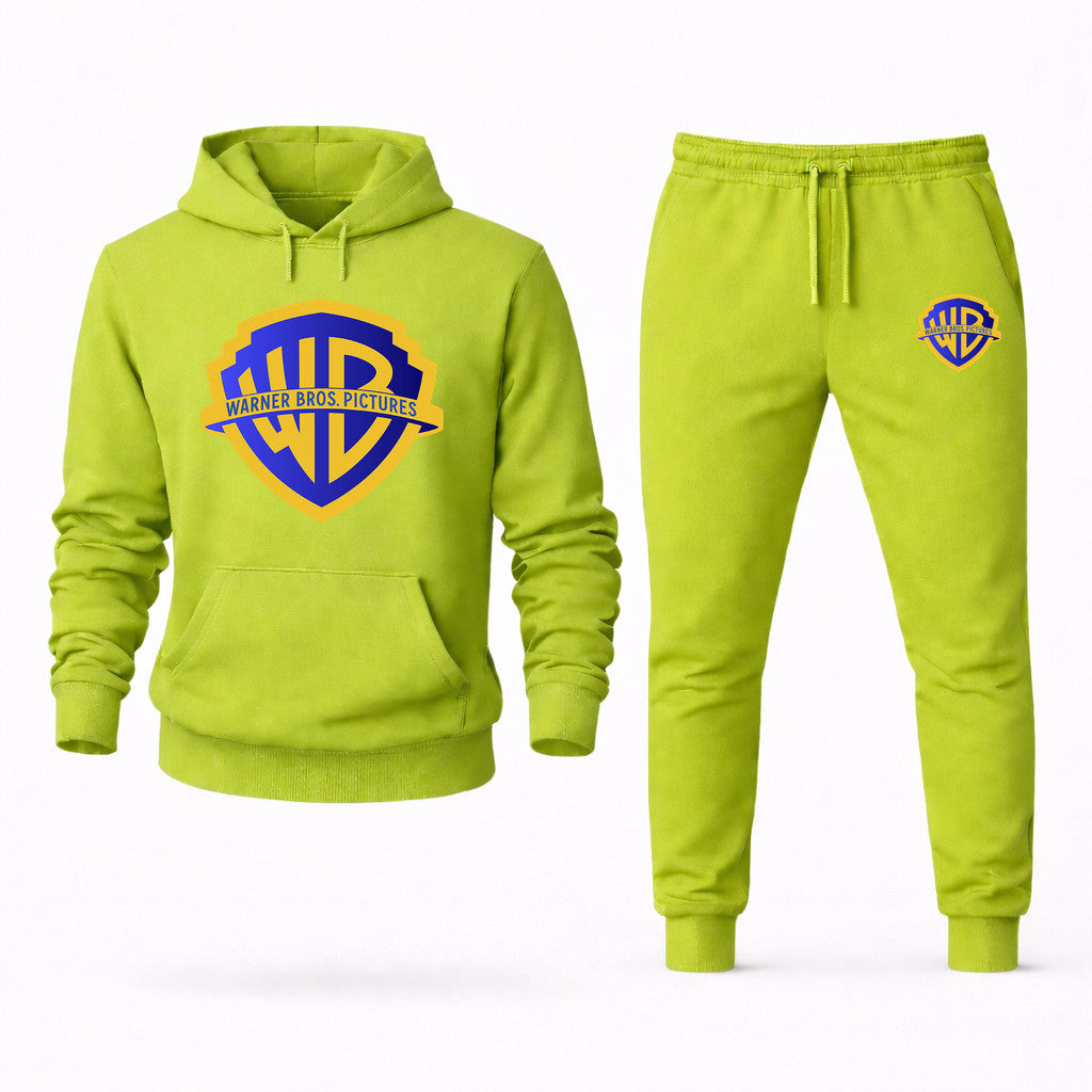 Warner Bros. Hoodie and Joggers Set - Lime Green