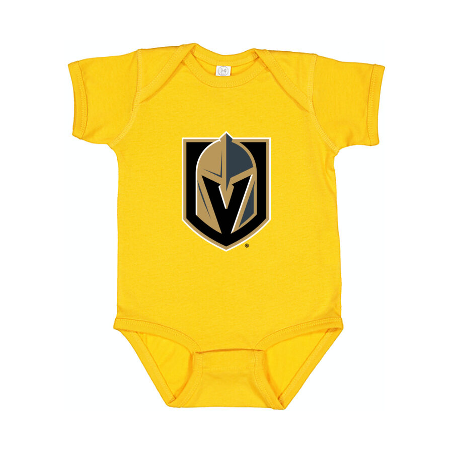 Vegas Golden Knights Baby Romper Onesie - Yellow