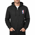 Men's nba Zipper Hoodie - Black