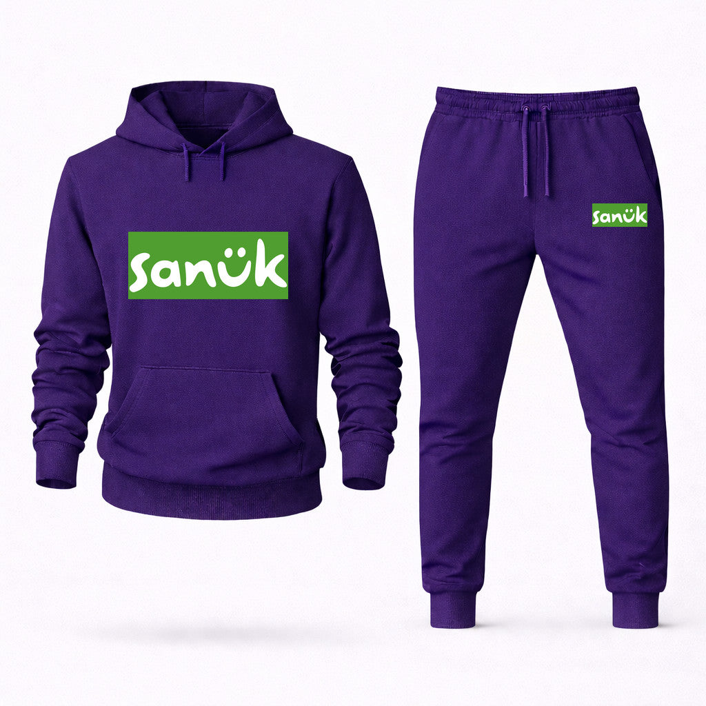 Sanuk Hoodie and Joggers Set - Purple