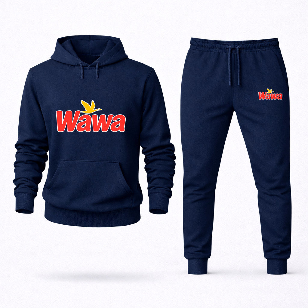Wawa Hoodie and Joggers Set - Navy