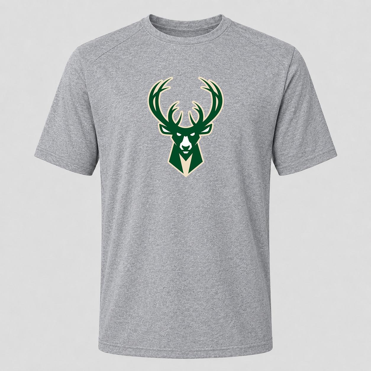 Men's Milwaukee Bucks Performance T-Shirt - Gray