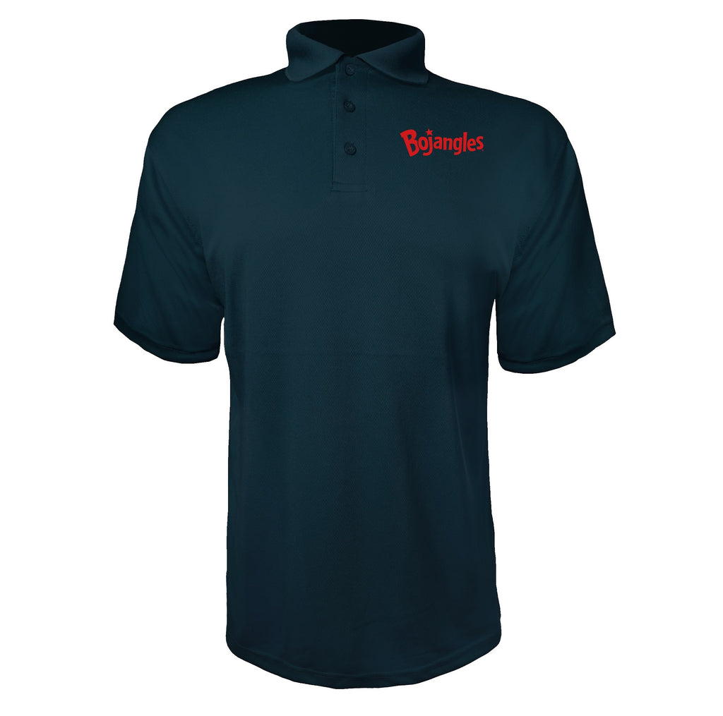 Bojangles 1c Pms 1 men's polyester polo in Navy
