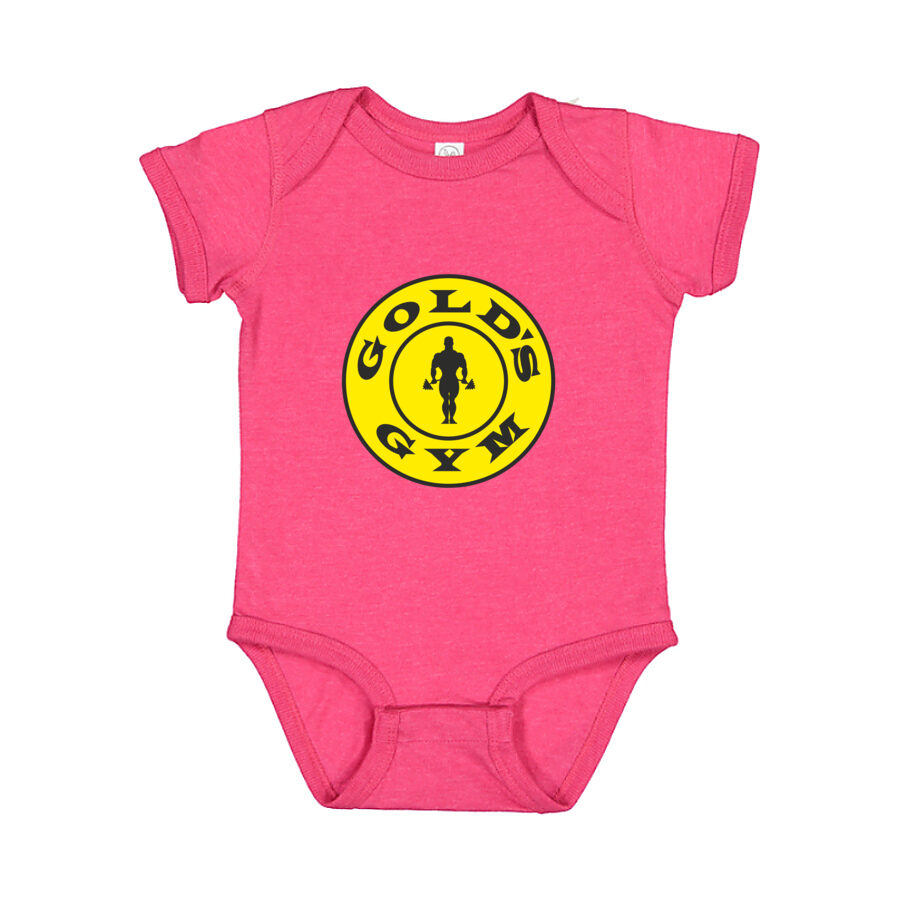 Gold's Gym Baby Romper Onesie - Pink