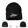 Crash the Super Bowl Black Beanie Hat