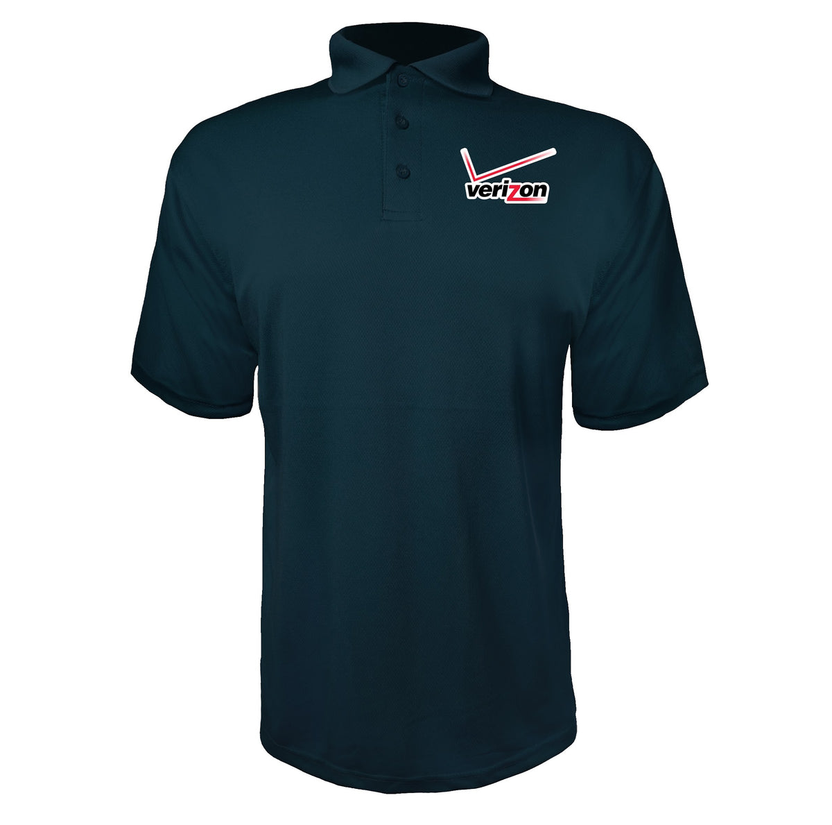 Verizon Wireless men's polyester polo in Navy