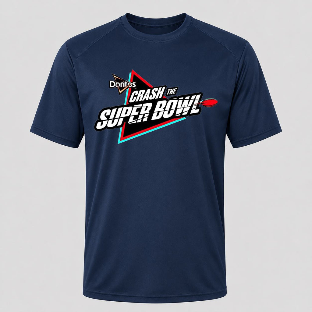 Men's Crash the Super Bowl Performance T-Shirt - Navy