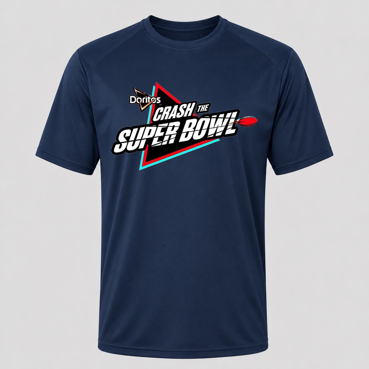 Men's Crash the Super Bowl Performance T-Shirt - Navy